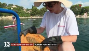 Saint-Jean-Cap-Ferrat : plonger pour nettoyer