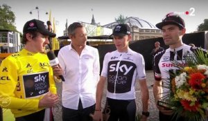 Tour de France 2018 : Du respect entre les trois premiers au classement