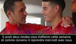 Bayern - Kovac confirme le retour imminent de James Rodriguez