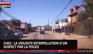 Chili : la violente interpellation d'un suspect par la police (vidéo)