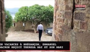 Emmanuel Macron : en vacances au Fort de Brégançon, il invite Theresa May et son mari