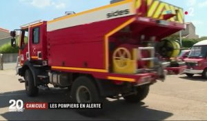 Canicule : les pompiers en alerte dans le sud de la France