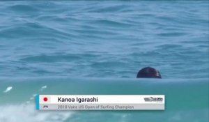 Adrénaline - Surf : Les meilleurs moments de la finale entre K. Igarashi et G. Colapinto (Vans US Open of Surfing)