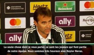 Real Madrid - Lopetegui : "Nous sommes très satisfaits de Keylor Navas"