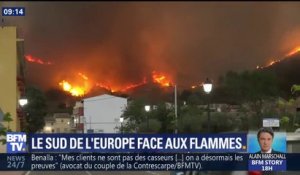 Le Portugal et l'Espagne font face aux incendies