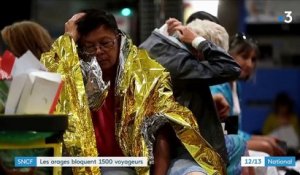 SNCF : les orages bloquent 1500 voyageurs