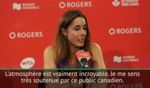 Montréal - Cornet : "J'ai adoré le soutien du public canadien"