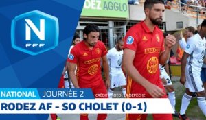 J2 : Rodez Aveyron Football - SO Cholet (0-1), le résumé