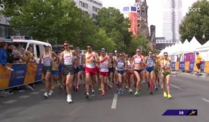 Championnats Européens / 20 Km marche : Les hommes et les femmes partent en même temps !