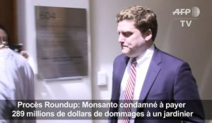Monsanto condamné à payer 289 millions de dollars de dommages