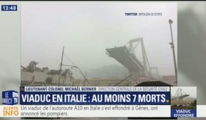 Italie : "Il va y avoir un phase de recherche sur le terrain" estime le lieutenant-colonel de la sécurité civile Michaël Bernier