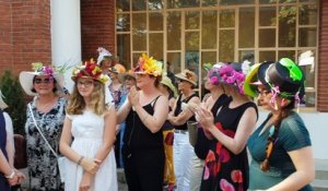 Record de participantes au concours de chapeaux de l'hippodrome de Vittel