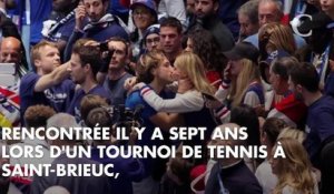 PHOTOS. Le tennisman Lucas Pouille et sa compagne Clémence Bertrand se sont fiancés