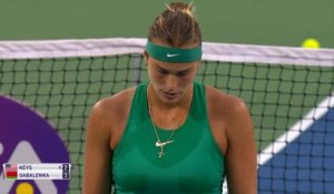 Cincinnati - Sabalenka écarte Keys