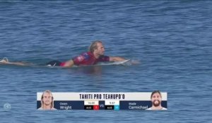 Adrénaline - Surf : Tahiti Pro Teahupo'o, Men's Championship Tour - Quarterfinal heat 2