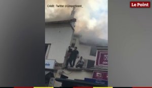 Les images de l'incendie à Aubervilliers