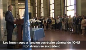 Le chef des droits de l'Homme de l'ONU rend hommage à Kofi Annan