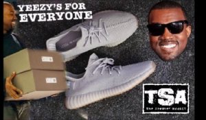 KANYE WEST ADIDAS YEEZY V2 350 TRIPLE WHITE SHOES FOR EVERYBODY