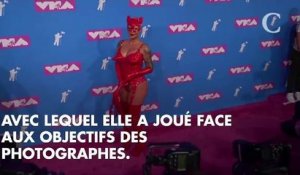 PHOTOS. La tenue sexy et diabolique d'Amber Rose aux MTV Video Music Awards 2018
