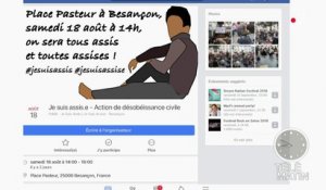 Besançon : le #jesuisassis pour protester contre l'arrêté anti-mendicité