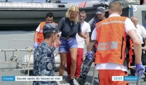 Croatie : une touriste sauvée après 10 heures en mer