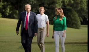 Barron Trump, le fils de Donald et Melania Trump a bien grandi