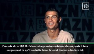 Ronaldo : "J'espère que mon fils deviendra footballeur professionnel"