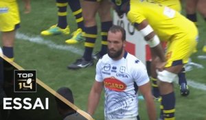 TOP 14 - Essai Tamaz MCHEDLIDZE (SUA) - Clermont - Agen - J1 - Saison 2018/2019