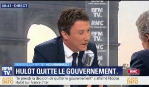 Benjamin Griveaux "regrette" le départ de Nicolas Hulot