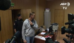 L'opposant russe Alexeï Navalny condamné à 30 jours de prison