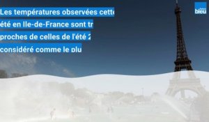Météo : l'été 2018, le 2e le plus chaud de l'histoire en Ile-de-France