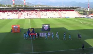 Résumé AC Ajaccio - FC Lorient (0-1) Coupe de la Ligue T2 [2018-2019]