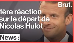 La première réaction d'Emmanuel Macron suite à la démission de Nicolas Hulot