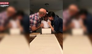 États-Unis : Une fillette apprend qu'elle va être adoptée et fond en larmes (Vidéo)