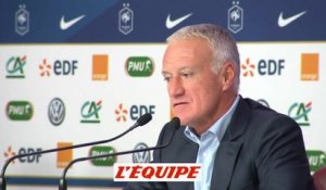 Deschamps «Je m'attendais à une question sur Dugarry» - Foot - Bleus