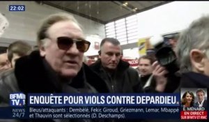 Gérard Depardieu visé par une plainte pour viols, son avocat conteste