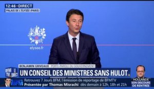 E.Macron sur la démission de Nicolas Hulot: "Il n'est d’idéaux, que s'ils cherchent à changer le réel"