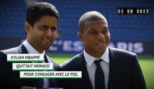 Il y a un an - Mbappé rejoignait le PSG