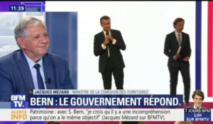 Bern: "Je crois qu'il y a une incompréhension" répond Jacques Mézard
