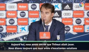 3e j. - Lopetegui : "Nous avons deux excellentes solutions au poste de gardien de but"