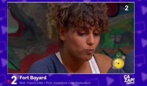 Tal en difficulté dans Fort Boyard