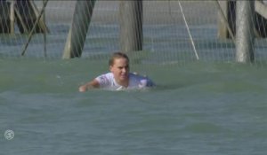 Adrénaline - Surf : Macy Callaghan with a 3.83 Wave from Surf Ranch Pro, Women's Championship Tour - Qualifying Round
