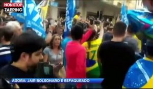 Brésil : un candidat à la présidentielle poignardé, la vidéo choc