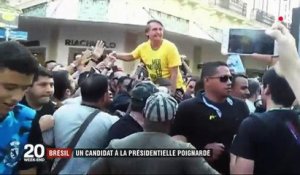 Brésil : un candidat d'extrême droite à la présidentielle poignardé