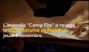 Incendies en Californie : les ravages de "Camp Fire" vus du ciel