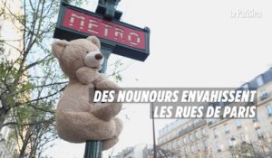 Des nounours envahissent les rues de Paris