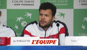 Tsonga «Le sentiment d'avoir ma place» - Tennis - Coupe Davis