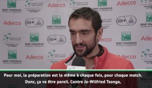 Finale - Cilic: "La même préparation que d'habitude"