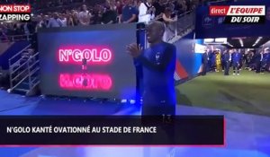 Les Bleus au Stade de France : N'Golo Kanté ovationné ! (vidéo)