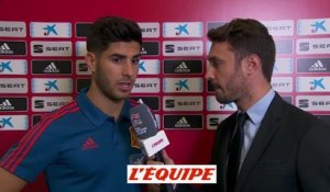 Asensio «Un moment inoubliable» - Foot - L. nations - ESP